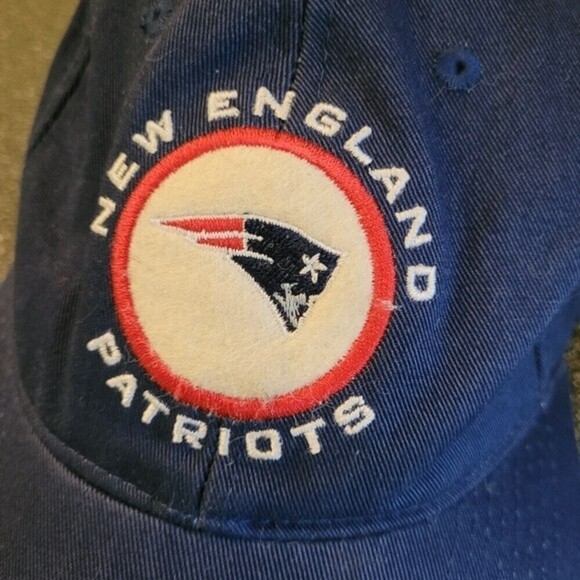 Vintage NFL Game Day New England Patriots Hat Baseball Cap Adjustable - Picture 4 of 12